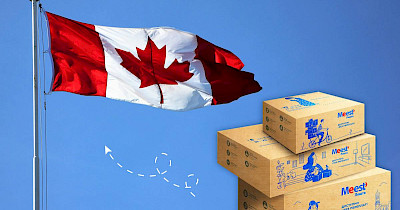 Meest Почта снизила тарифы на доставку в Канаду