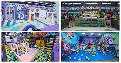 П’ять тисяч “квадратів” радості: у Києві відкрито найбільший сімейно-розважальний комплекс Fly kids (фотоогляд)