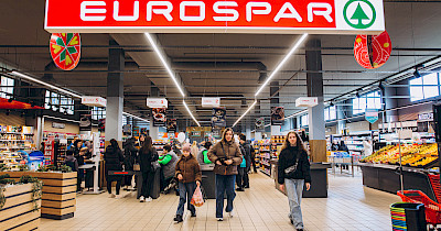 Новый супермаркет EUROSPAR открылся в Бурштыне (+фото)