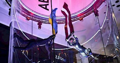 В столичном ТРЦ Respublika Park открылась крупнейшая в Украине аэротруба – Aerodium Kyiv (+фото)