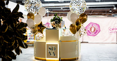 SOVA Pick Up: новый формат локации появится в Киеве в ТРЦ Cosmo Multimall