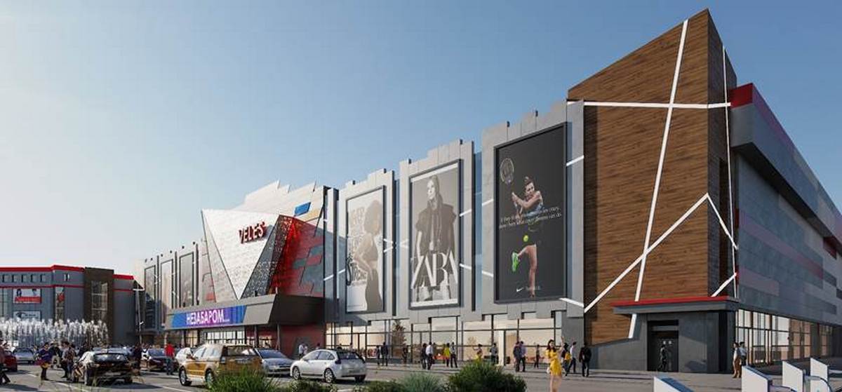 Открытие второй очереди Ивано-Франковского ТРЦ Велес перенесли на ІІІ квартал 2022 года