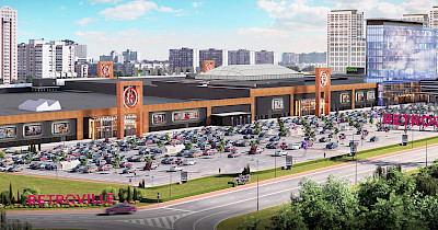 Реконцепція фуд-корту ТРЦ Retroville: зона посадки буде найбільшою в Києві – 1800 кв. м