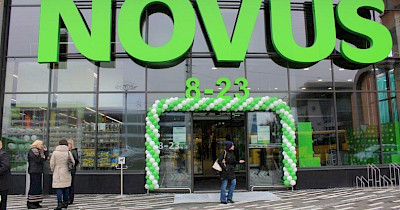 NOVUS відкриє двоповерховий супермаркет в Києві