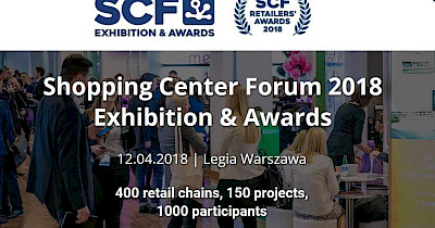 12 квітня 2018 року, Варшава: Shopping Center Forum 2018 Exhibition & Awards