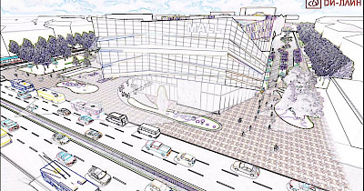 У центрі Запоріжжя побудують ТРЦ на 100 000 кв. м (презентація)