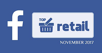 Топ-20 Facebook-сторінок українських рітейлерів і ТРЦ за листопад