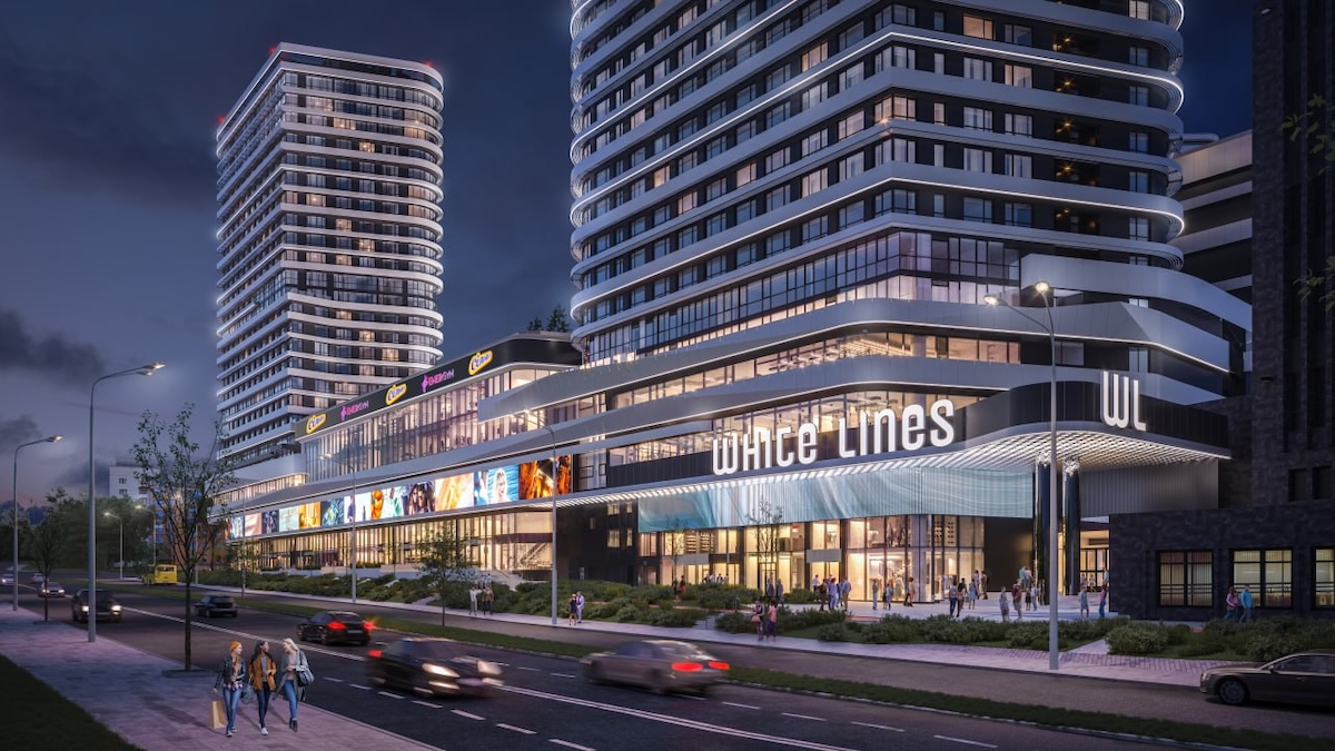 Переваги для орендарів У ТРК White lines: локація, трафік, можливості